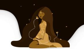 Ilustracija devojke za horoskop