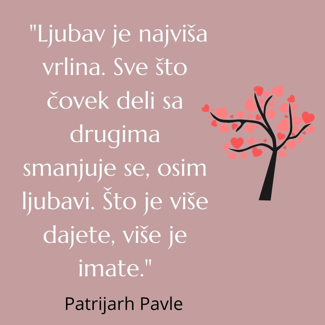 patrijarh pavle citati i poruke