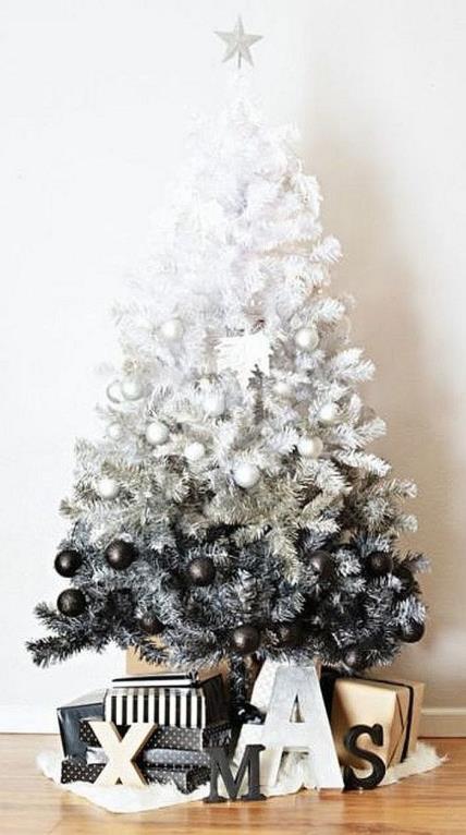 Jelka sa ombre efektom: reciklaža za staro novogodišnje drvce (FOTO)