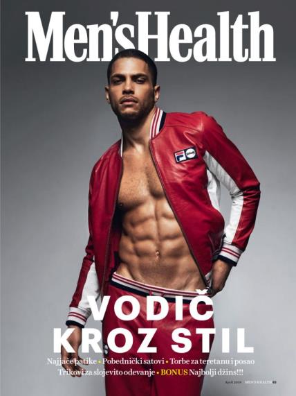 Nikolaj Koster-Valdau na naslovnoj strani novog Men's Healtha