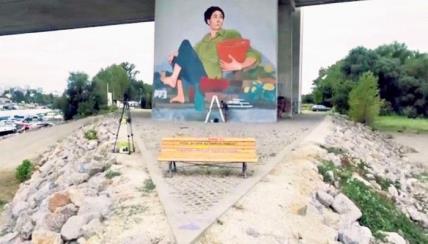 ZASADI DRVO, ZASADI SVOJ KISEONIK: Mural kao podsticaj za zeleniji Beograd