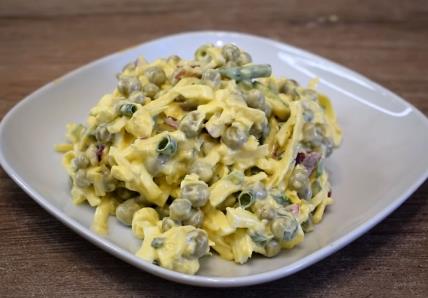 Recept za salatu od kuvanih jaja i šampinjona