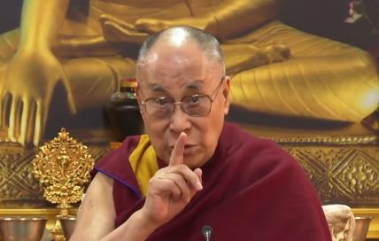 Dalaj Lama kada se u životu pojave nevolje.
