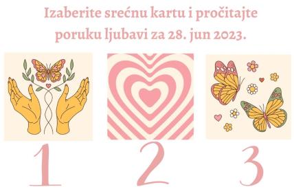 Izaberite srećnu kartu i pročitajte poruku ljubavi za 28. jun 2023.
