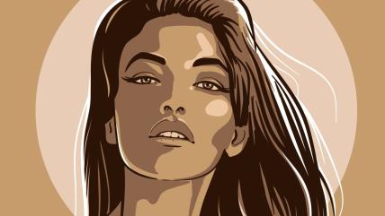 Ilustracija devojke