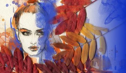 Ilustracijha devojke za dnevni horoskop