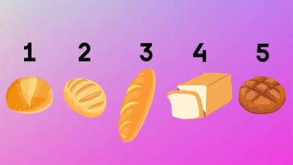 Ilustracija hleba test ličnosti