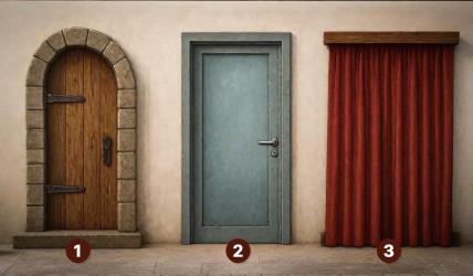 Ilustracija vrata za test ličnosti