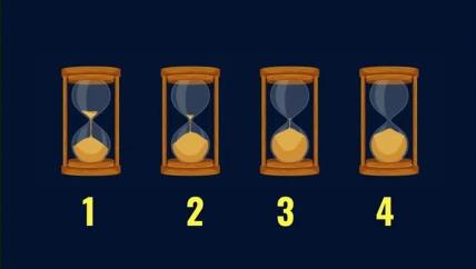 4 peščana sata za test ličnosti