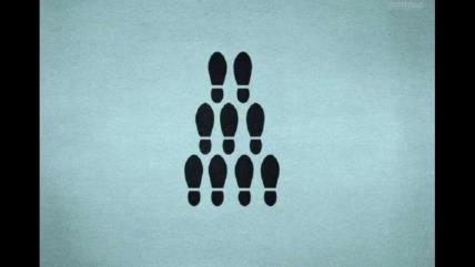 Optička iluizjan stopala