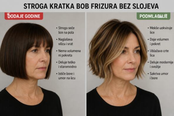 Frizura koja čini da žena sa 50 izgleda starije