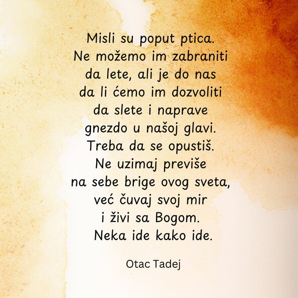 Citat dana Otac Tadej