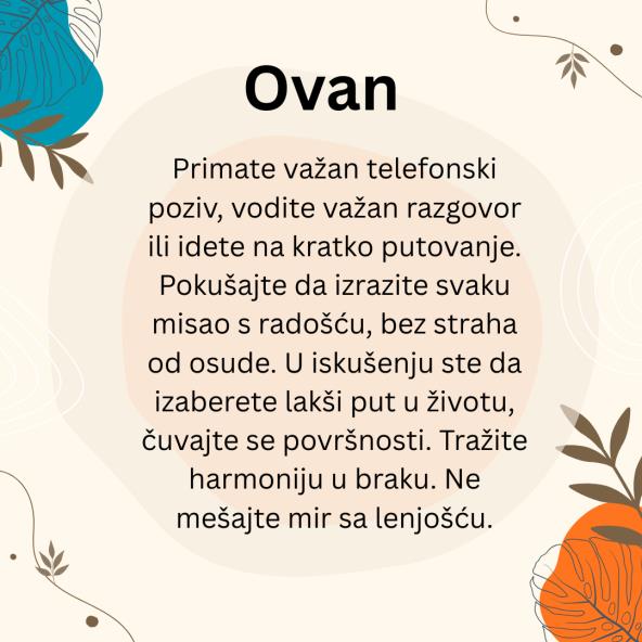 Dnevni horoskop za 16 novembar  2025