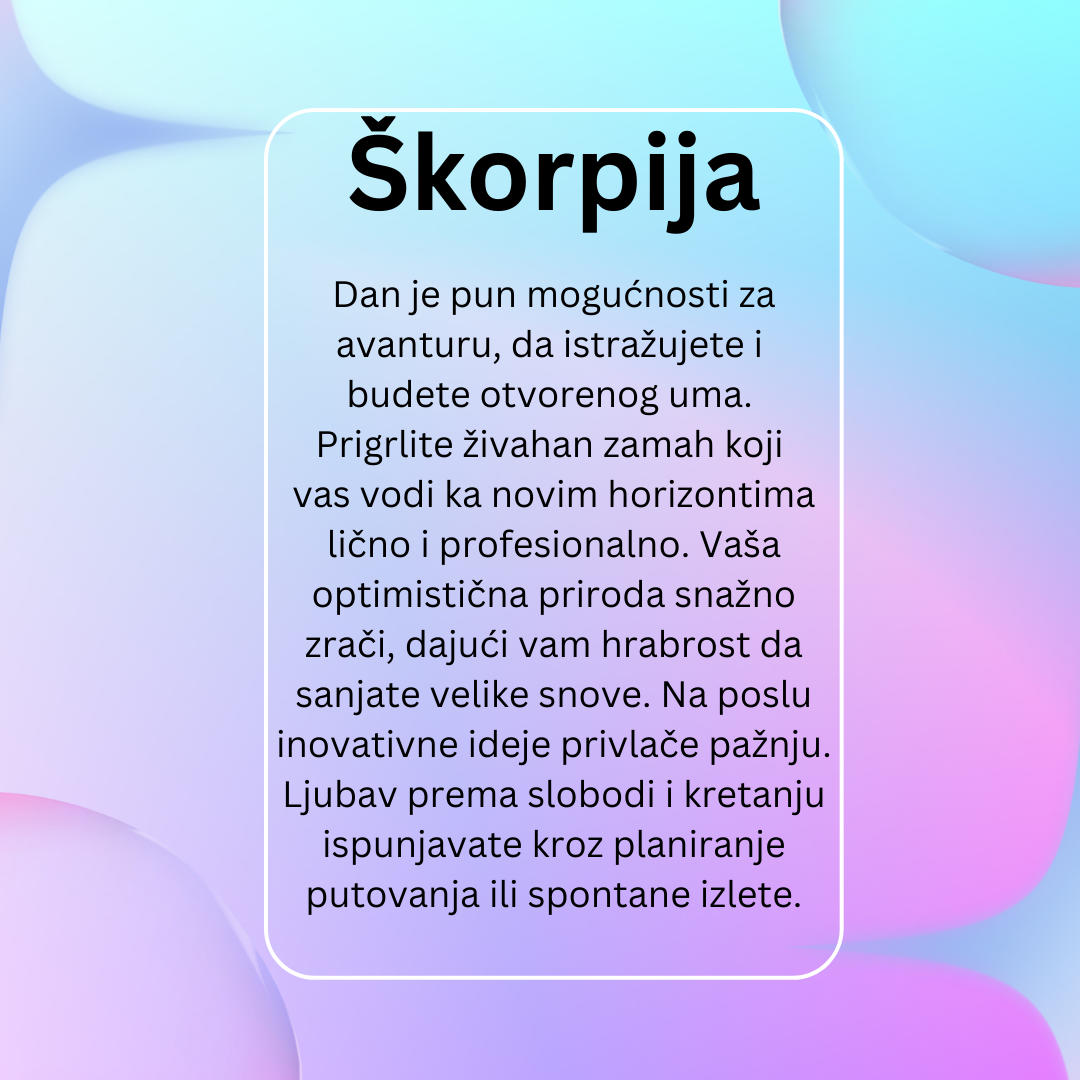 Dnevni horoskop za 18 avgust 2025