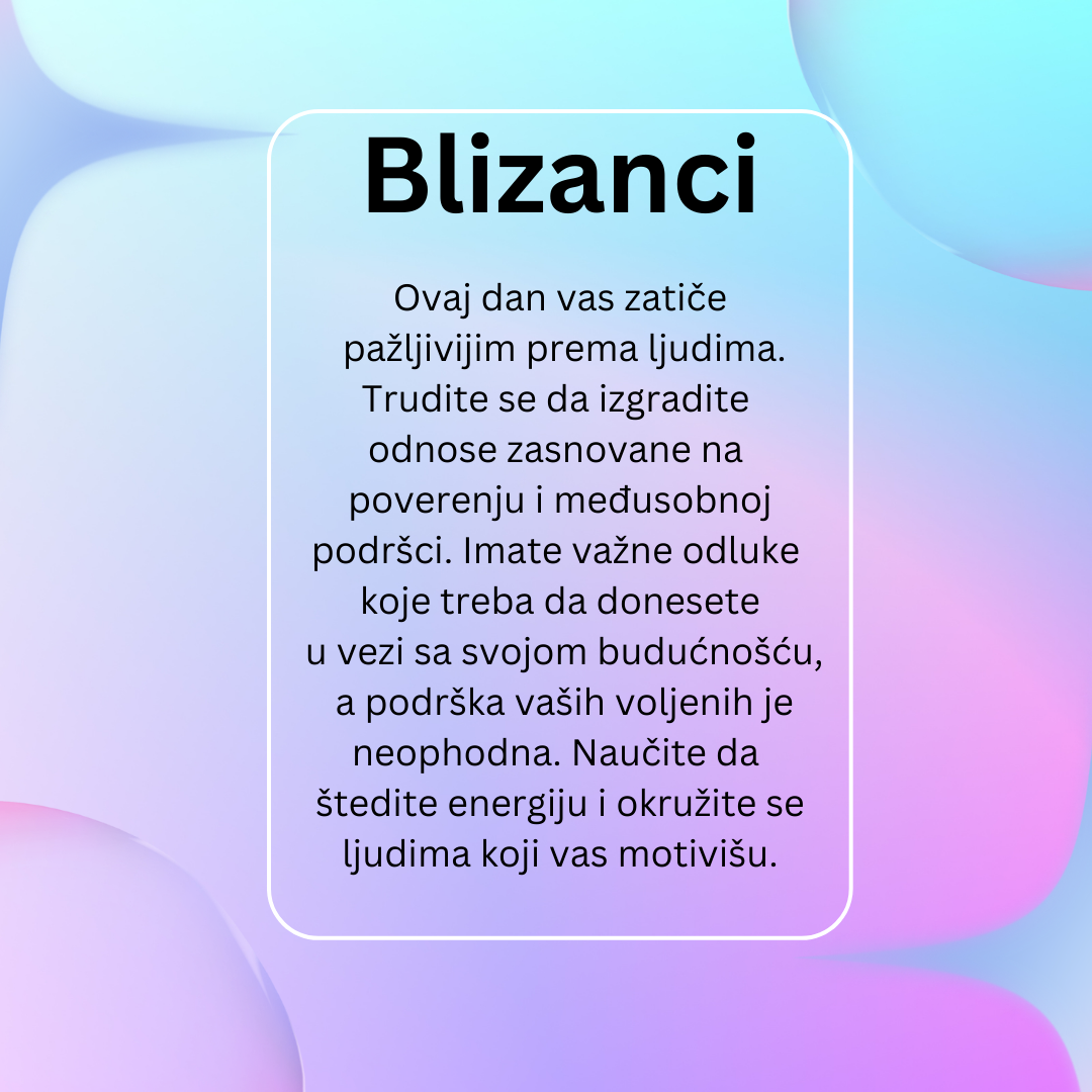 Dnevni horoskop za 25 avgust 2025
