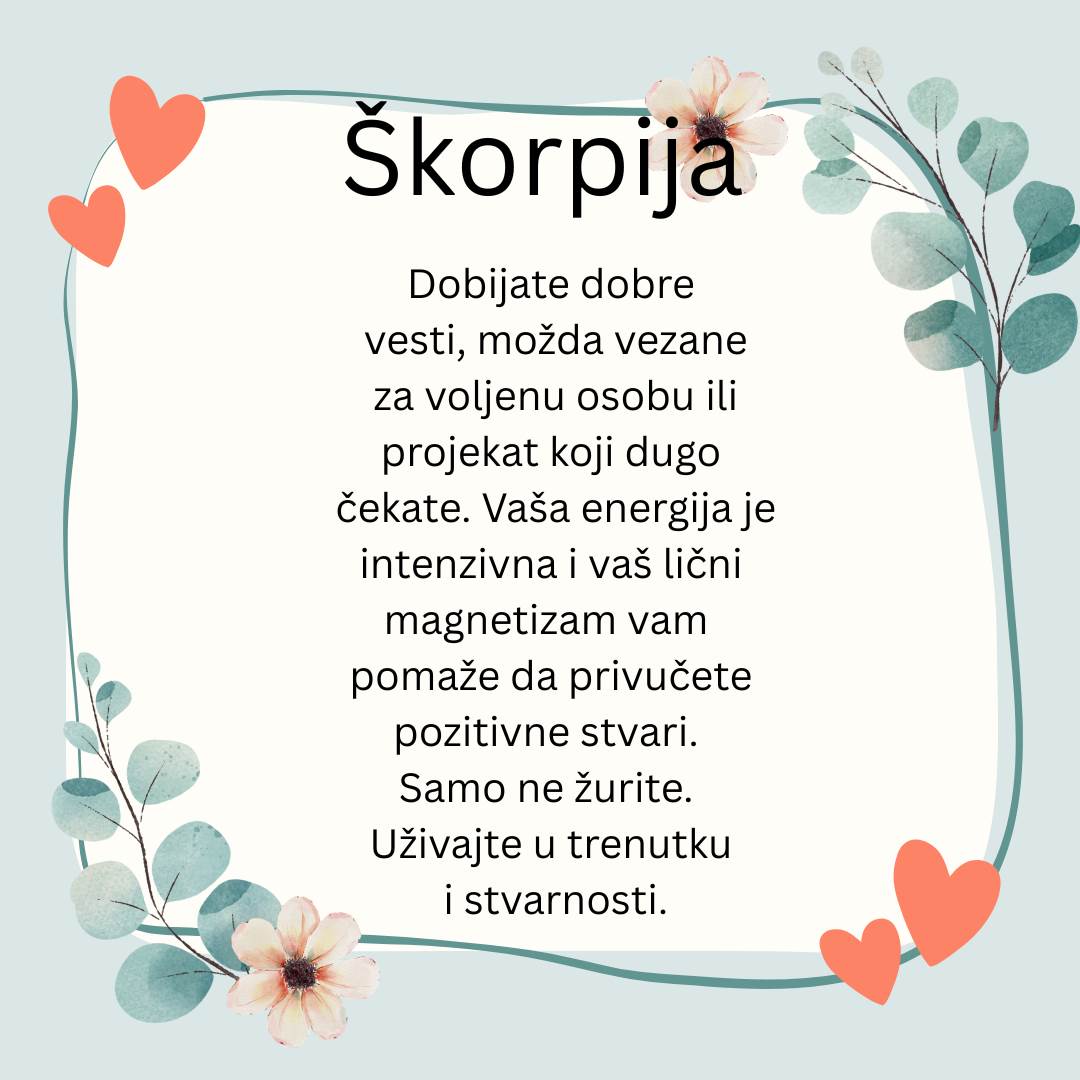 Dnevni horoskop za 10 novembar  2025