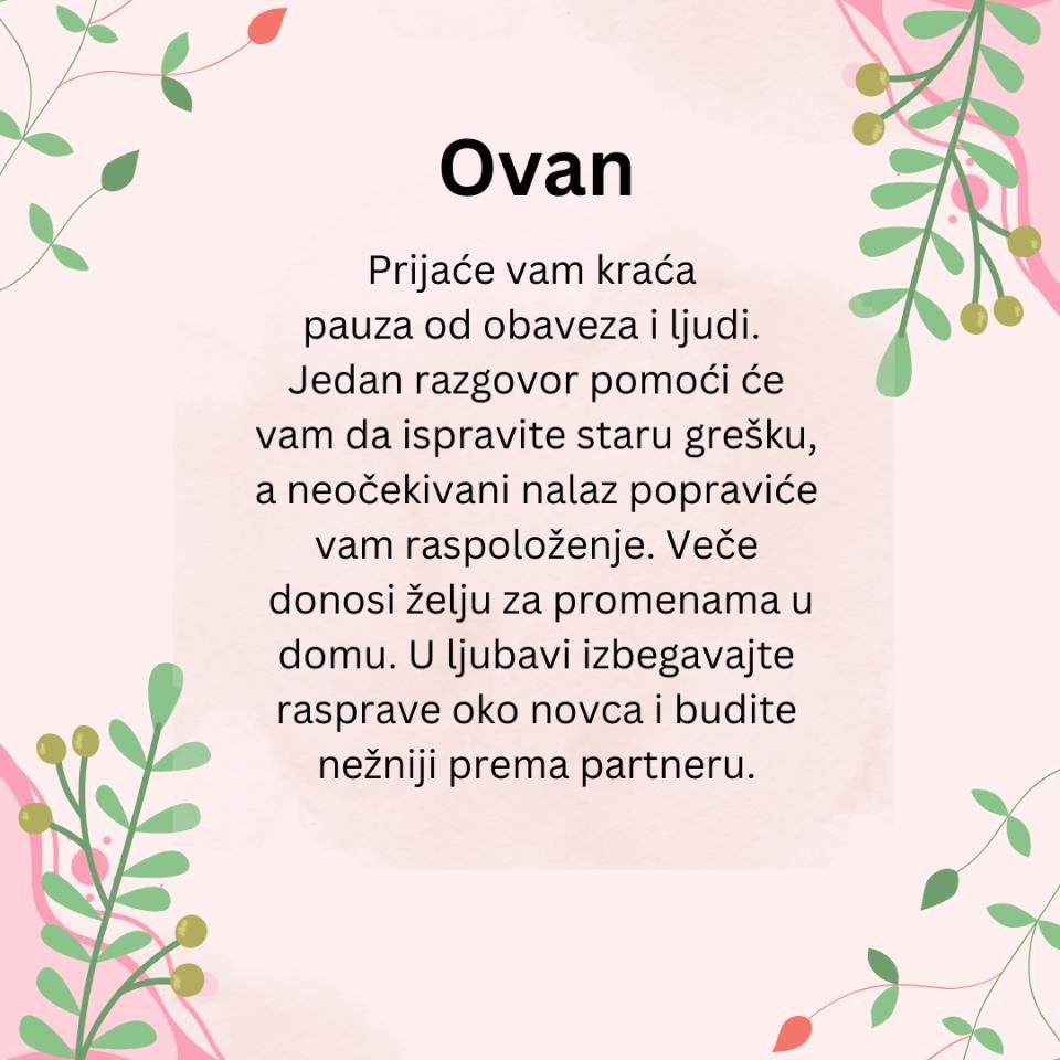 Dnevni horoskop za 11 maj  2026 