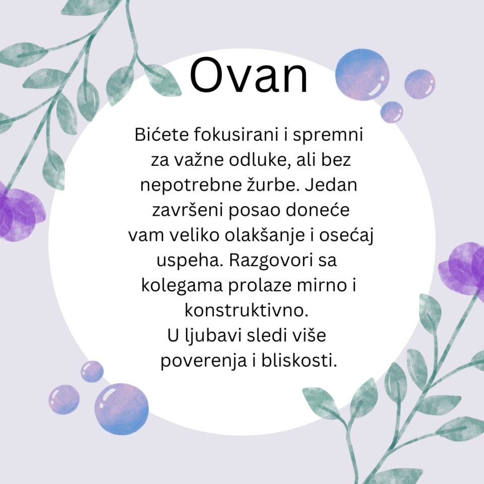 Dnevni horoskop za 24 maj  2026 
