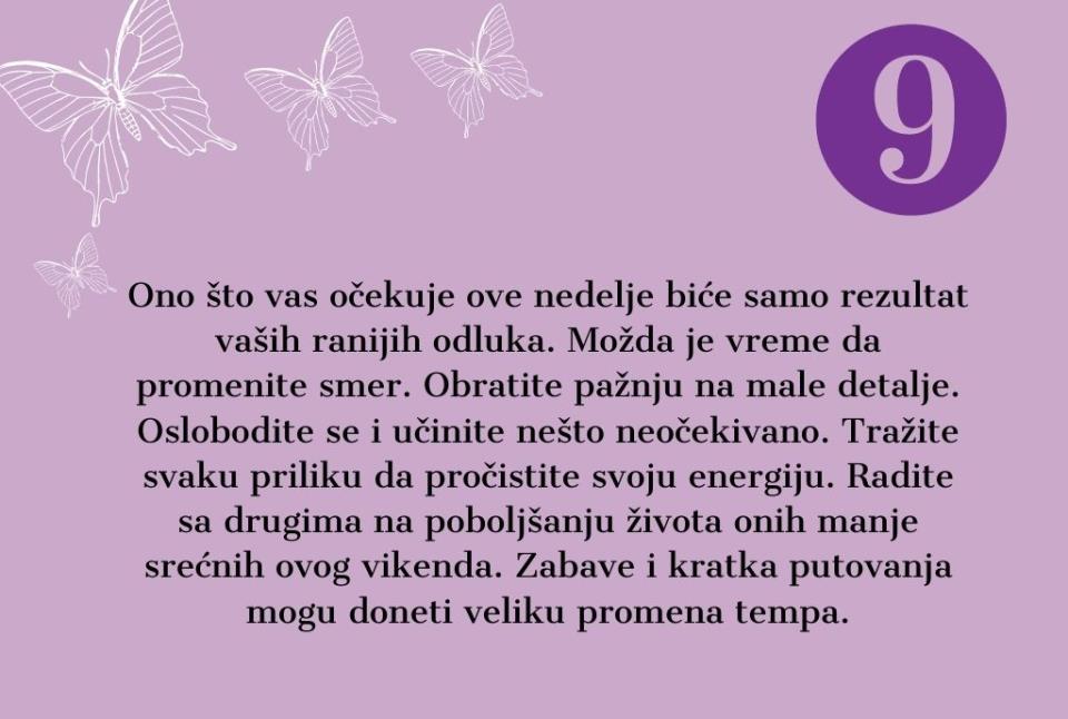 nedeljna numerologija od 13 do 20 septembra (9)