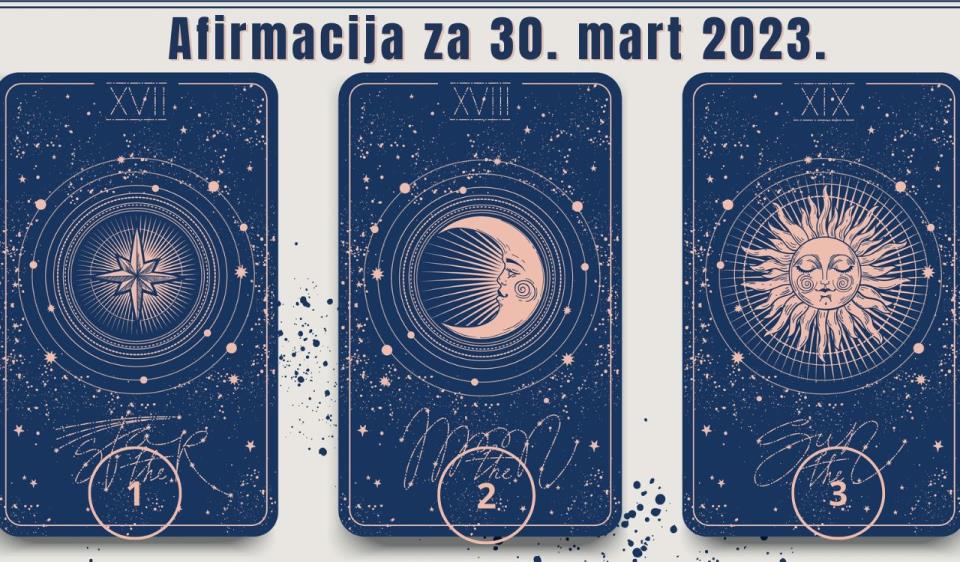 Afirmacija za  2 april 2023.