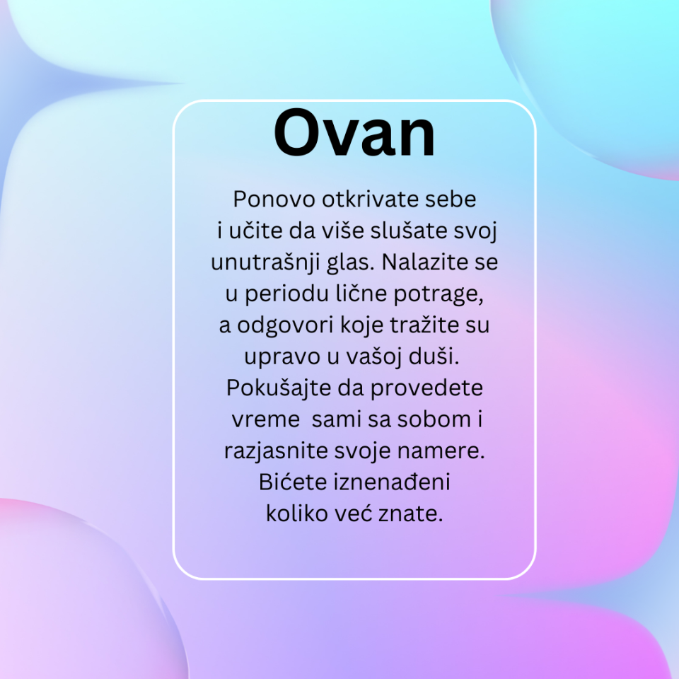 Dnevni horoskop za 1 septembar 2025
