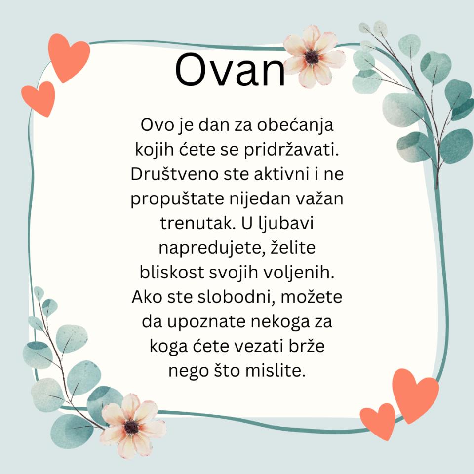 Dnevni horoskop za 19 oktobar 2025