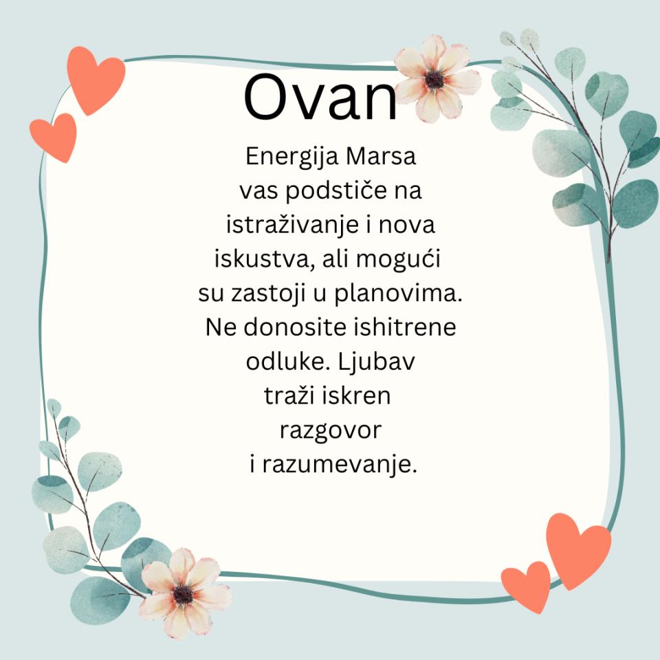 Dnevni horoskop za 4 novembar  2025