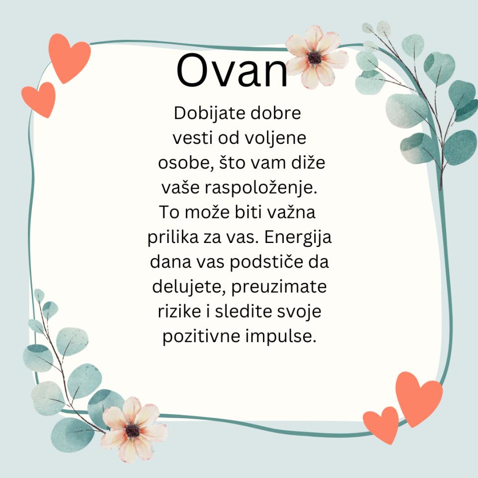 Dnevni horoskop za 9 novembar  2025