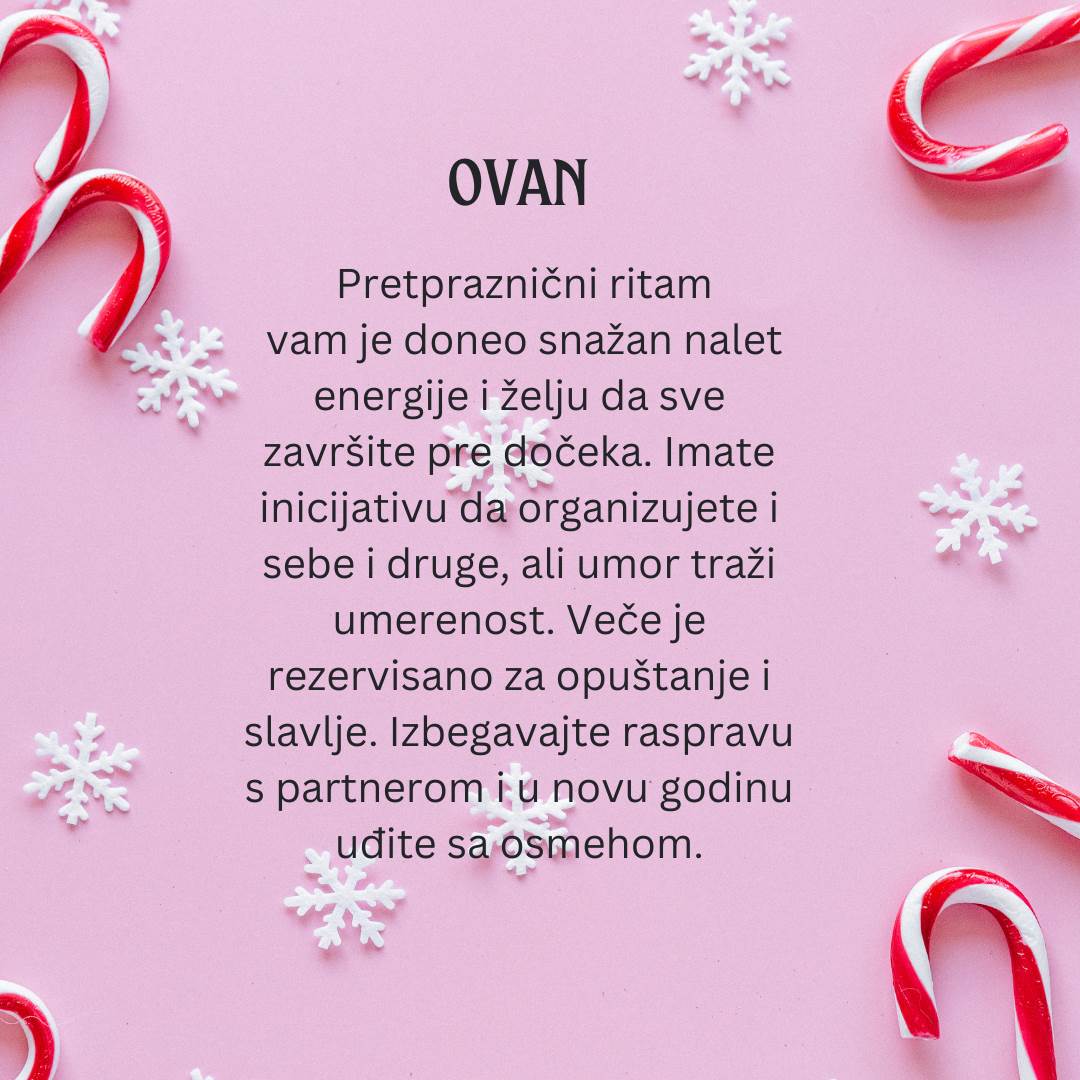 Dnevni horoskop za 31 decembar  2025