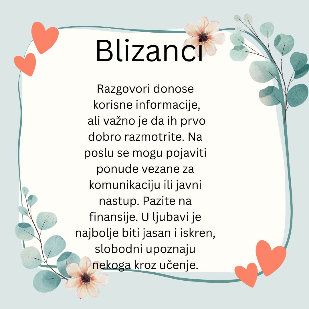 Dnevni horoskop 8 mart 2026 