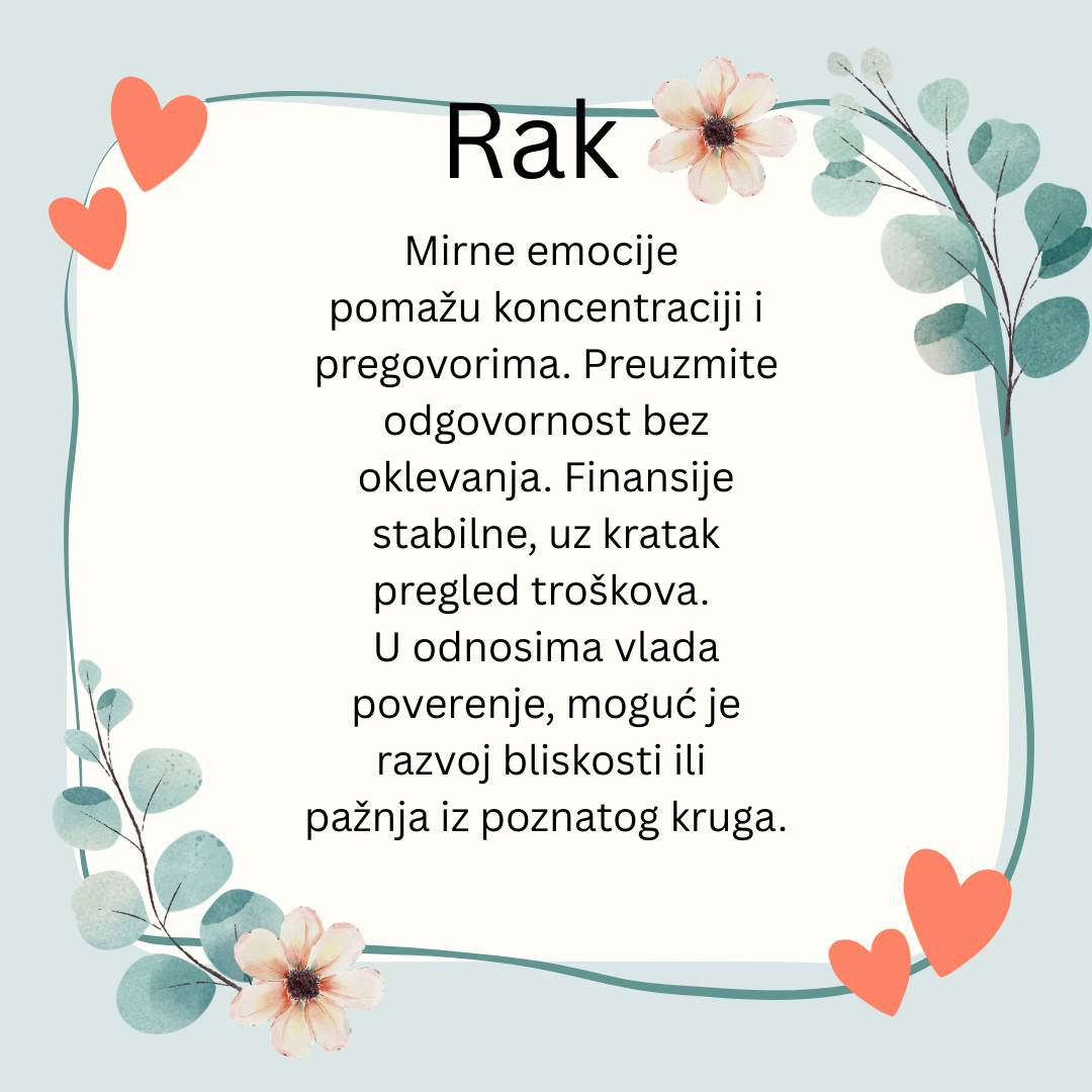 Dnevni horoskop za 23 mart 2026 