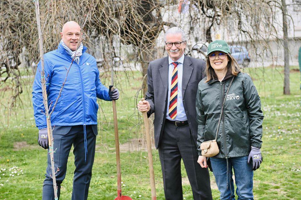 Zasadi drvo WMG i AHK obeležili jubilej sadnjom u Beogradu