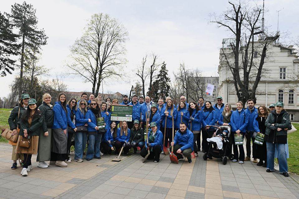 Zasadi drvo WMG i AHK obeležili jubilej sadnjom u Beogradu